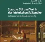 Buchcover Sprache lateinische Spätantike