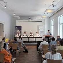 Podium des Workshops