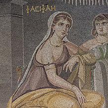 Pasiphae, Mosaik, Haus des Poseidon, römisch, Zeugma