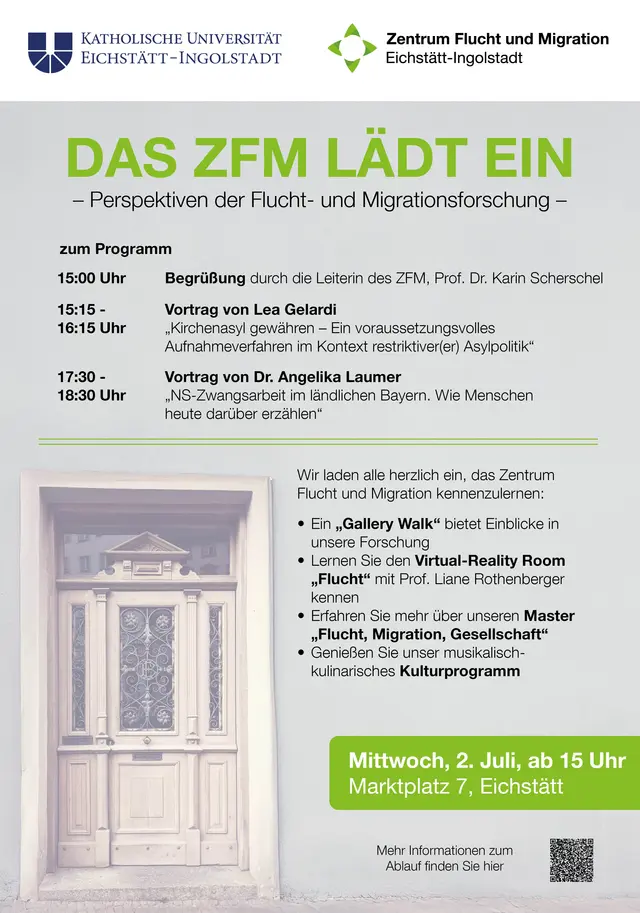 Plakat ZFM lädt ein
