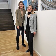 Frau Franziska Kranz und Frau Anne Maria Sudmann