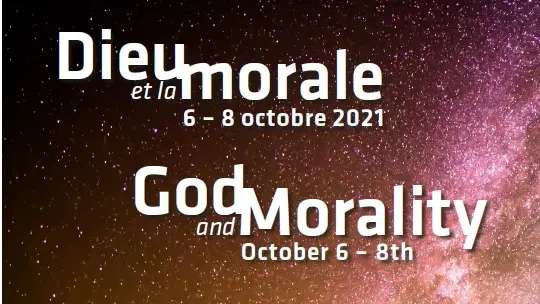Tagungsposter der Tagung "God and Morality"