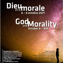 Tagungsposter der Tagung "God and Morality"