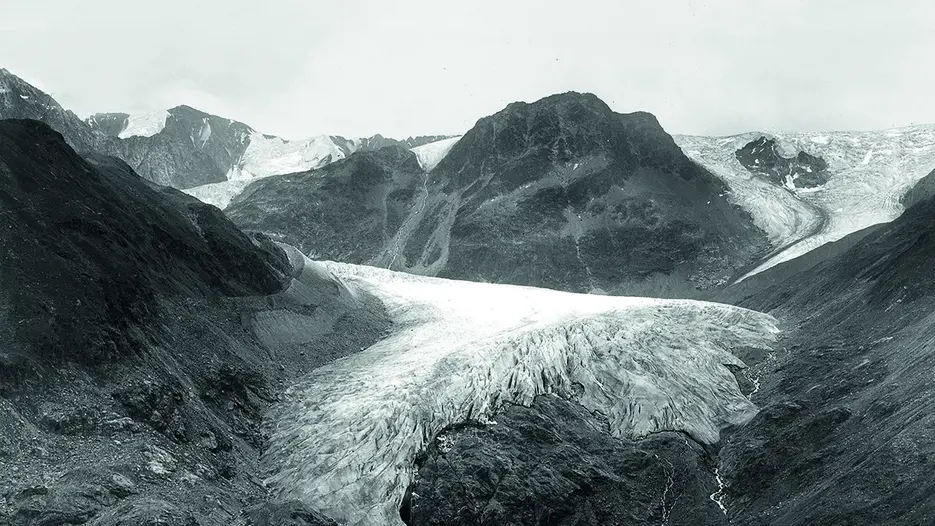 Kaunertal: Gepatschferner, Fernergries. Aufnahme aus den 1920er Jahren