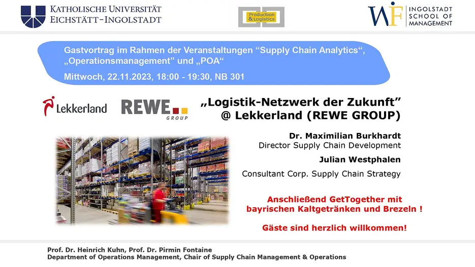 Logistik-Netzwerk der Zukunft