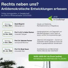 Plakat Gesprächsreihe