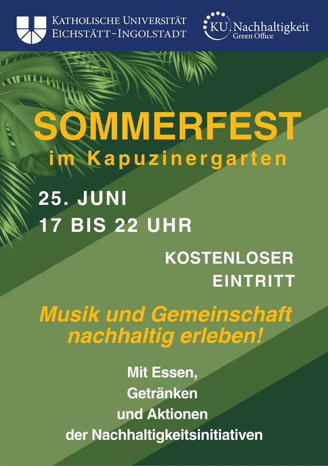 Plakat Sommerfest