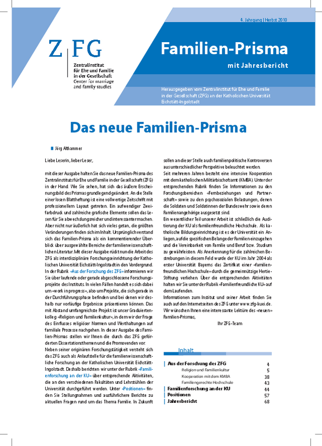 Familien-Prisma 2010