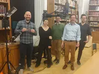 Das Team: Ivan Shevchuk, Kyle Ann Huskin, Philipp K&ouml;hner, Michael Rathmann, Adrian Karmann  (v.l.n.r.)