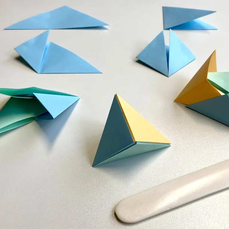 Arbeitsprozess Papierspuren