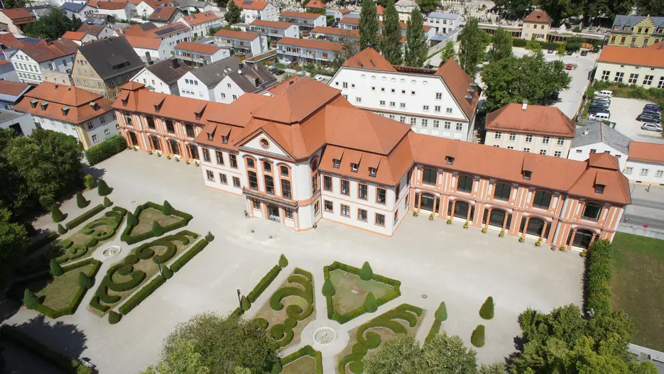 Sommerresidenz Luftbild