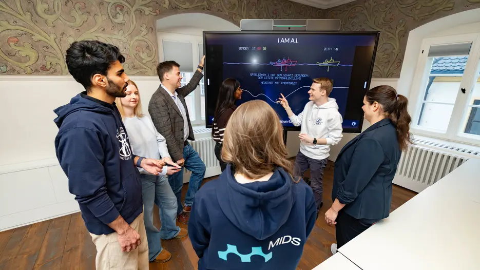 Studierende im Studiengang Data Science