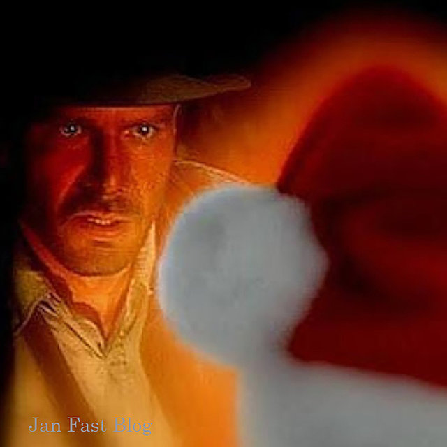 Indiana Jones meets Santa Claus by Jan Fast, Archaeology Blog