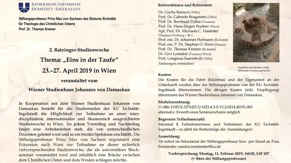 Studienwoche Wien