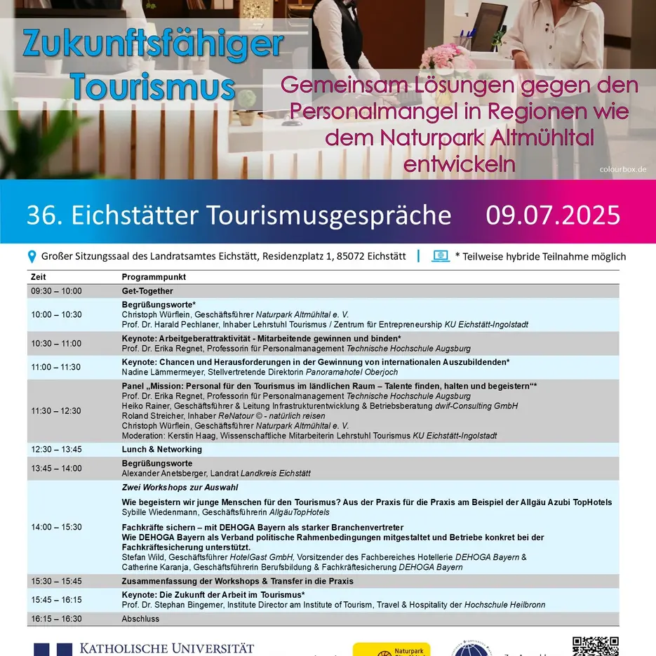 Eichstätter Tourismusgespräche 