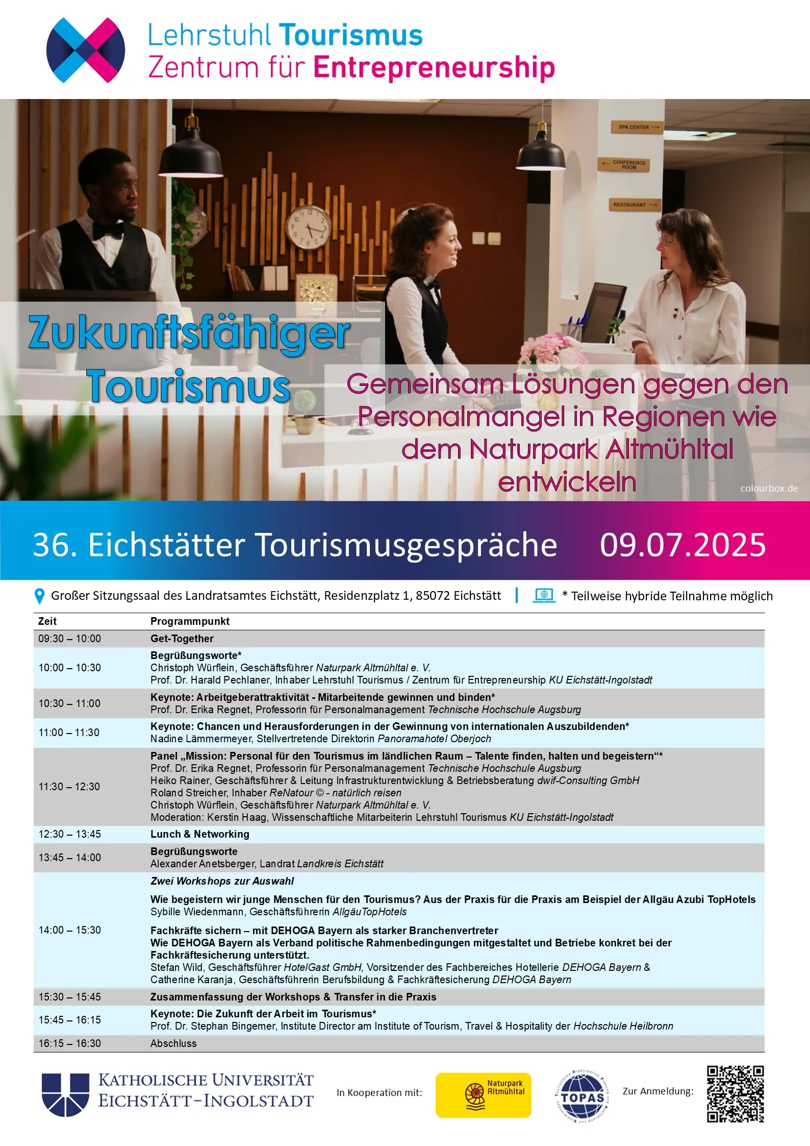 Eichstätter Tourismusgespräche 