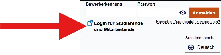 Login Studienservice