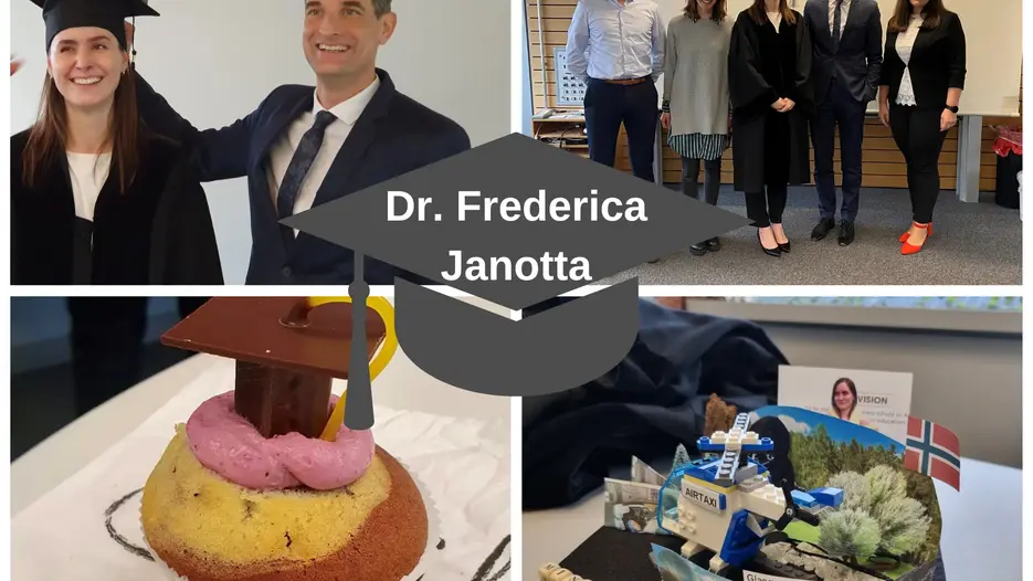 Gratulation Frederica Janotta