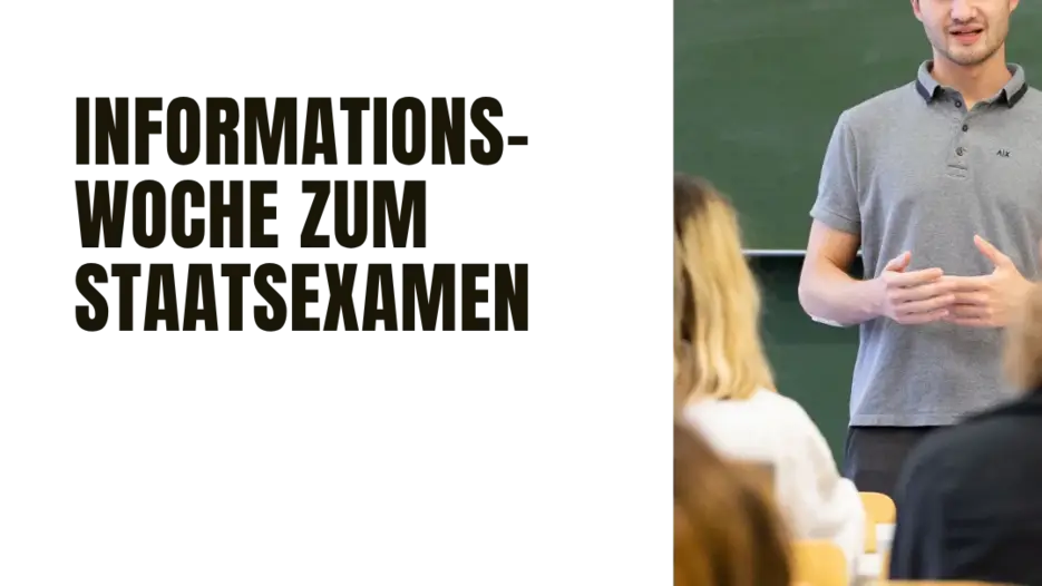 Infowoche Staatsexamen
