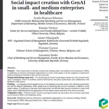Journal of Social Impact in Business Research