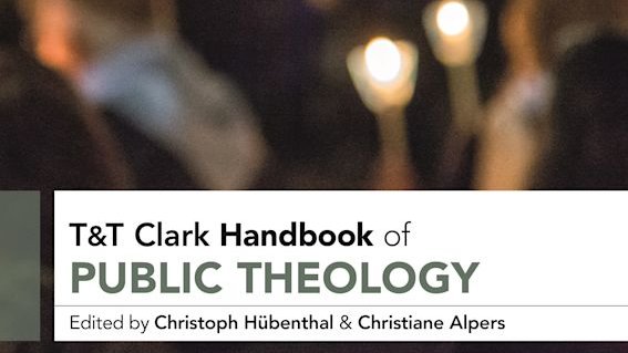 Cover des "Handbook of Public Theology", herausgegeben von Christiane Alpers und Christoph Hübenthal
