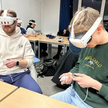 Lehramtsstudierende im Medienzentrum Eichst&auml;tt