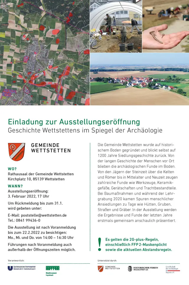 Einladung zur Ausstellungseröffnung 3 2 2022 Wettstetten