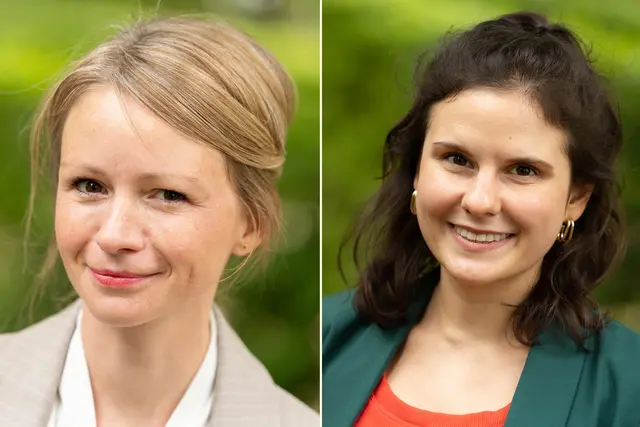 Imke von Maur und Katharina Z&ouml;pfl