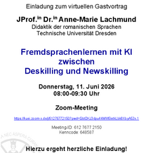Fremdsprachenlernen mit KI zwischen Deskilling und Newskilling