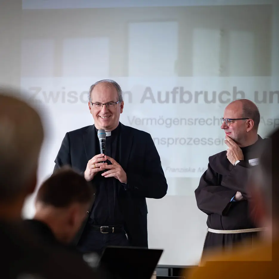 Bischof Würtz und Rafael Rieger