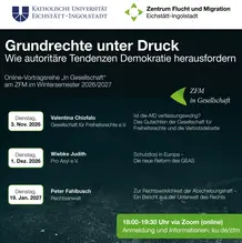Plakat Gespr&auml;chsreihe