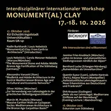 Programm Monumental Clay Workshop