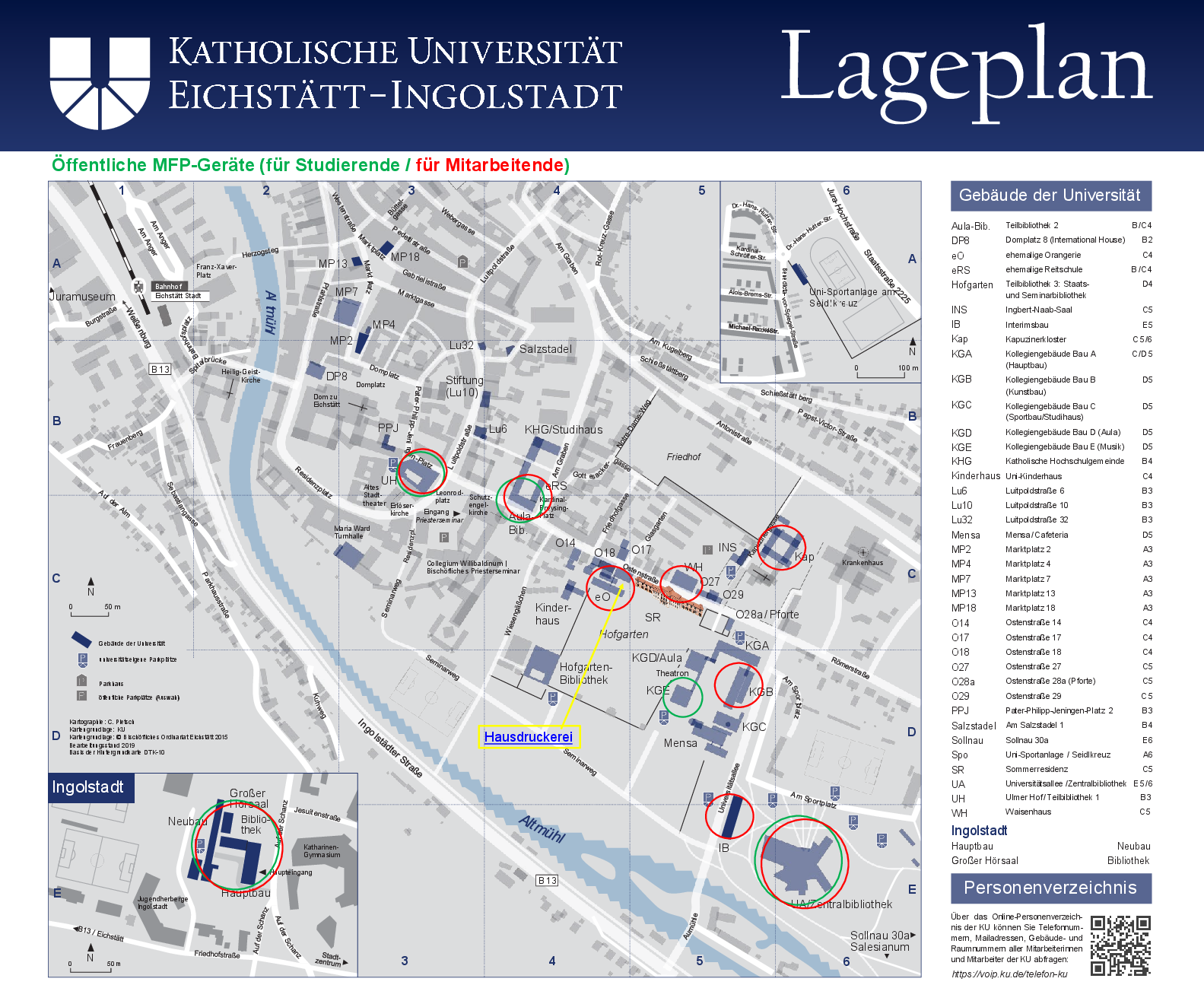 Lageplan der MFP