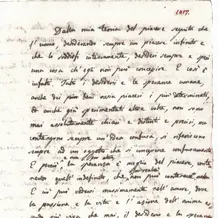 Leopardi Manuskript