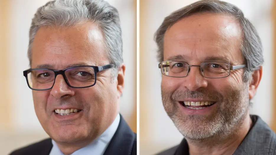 Prof. Dr. Harald Pechlaner (links) und Dr. Klaus Lutter.
