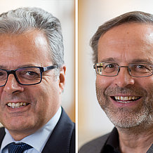 Prof. Dr. Harald Pechlaner (links) und Dr. Klaus Lutter.