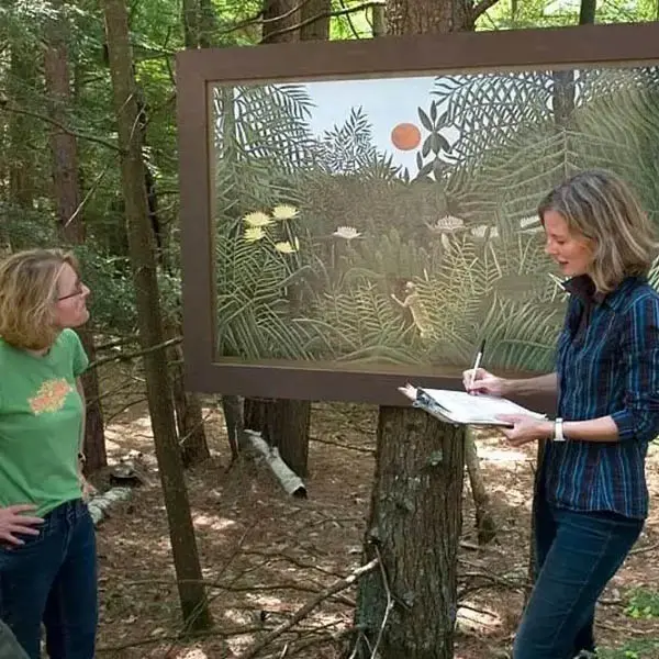 Forest Art Wisconsin 2007 Petia Knebel