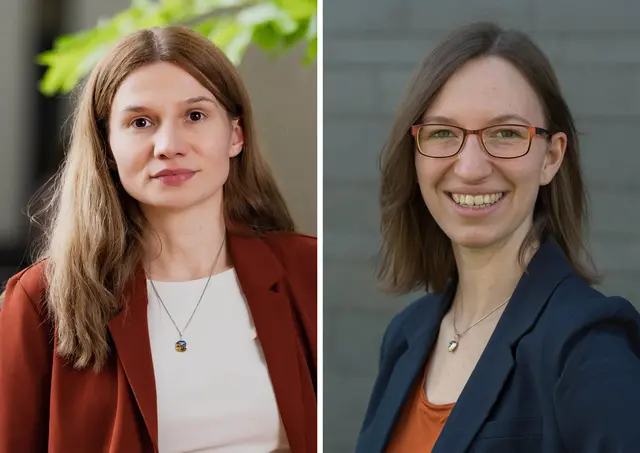 Prof. Dr. Hannah Comte&szlig;e (links) & Prof. Dr. Christina Pfeuffer