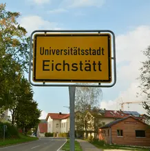 Ortsschild Eichstätt