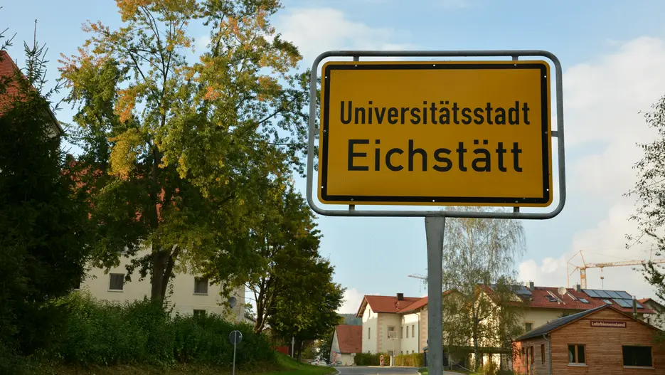 Ortsschild Eichstätt