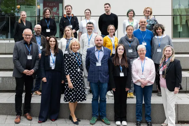 Das Team der „SmartStart Erasmus+ Teacher Academy“ mit dem Eichstätter Leitungsteam bestehend aus Prof. Dr. Heiner Böttger, Prof. Dr. Barbara Lenzgeiger und Prof. Dr. Klaudia Schultheis (erste Reihe von links).