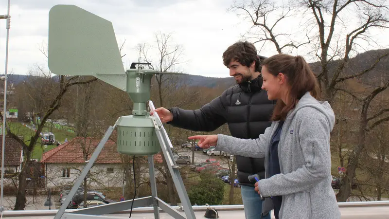 Wetterstation der KU
