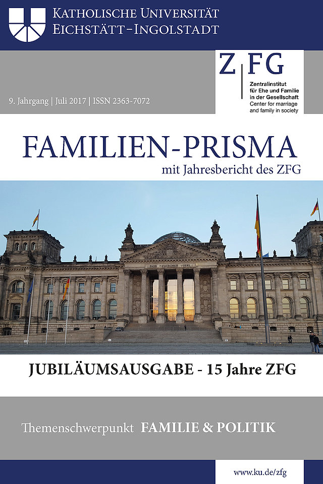 Titelseite Familien-Prisma Ausgabe 2017 Schwerpunkt Solidarität