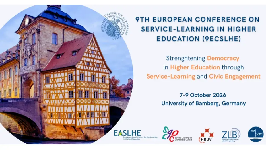 Plakat European Conference on Service Learning