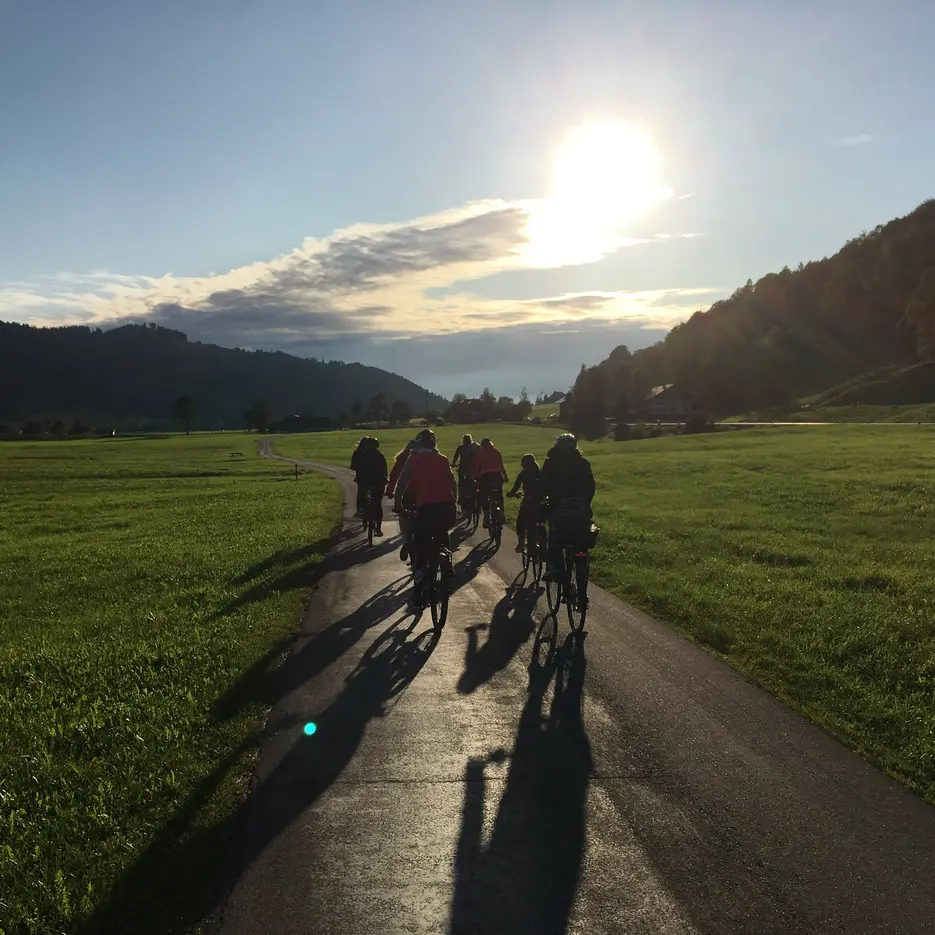 Unterwegs zwischen Kempten und Oberstaufen (Foto: Zademach)
