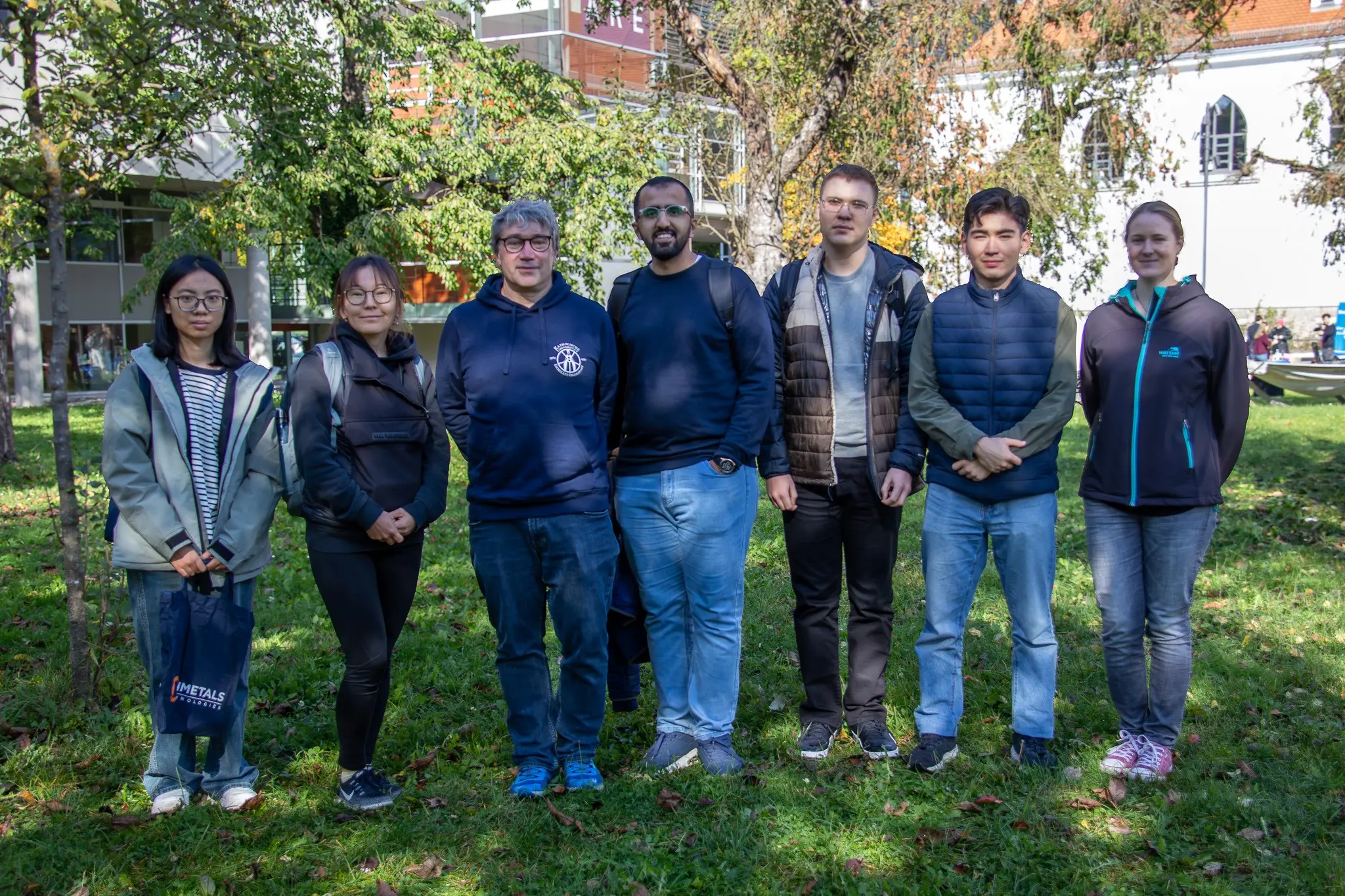 the new master students