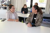 Austausch beim Netzwerktreffen