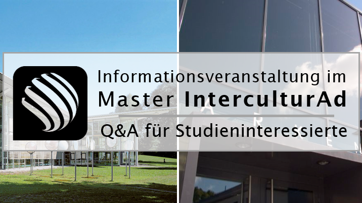 Informationsveranstaltung im Master InterculturAd
