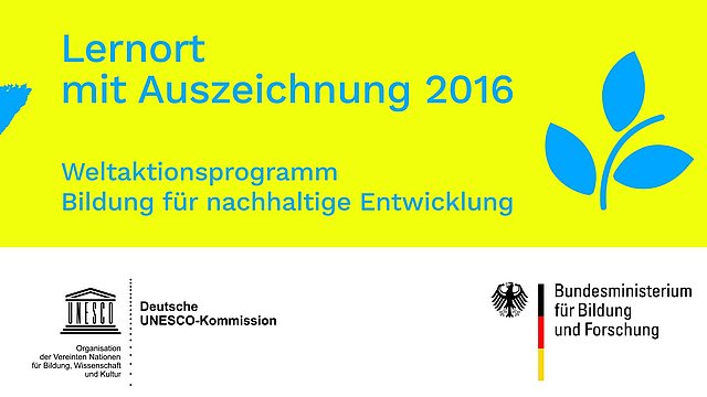 Im Rahmen des Weltaktionsprogramms für nachhaltige Entwicklung der Deutschen UNESCO-Kommission und dem Bundesministerium für Bildung und Forschung erhält die KU im Jahr 2016 den Status Lernort mit Auszeichnung.