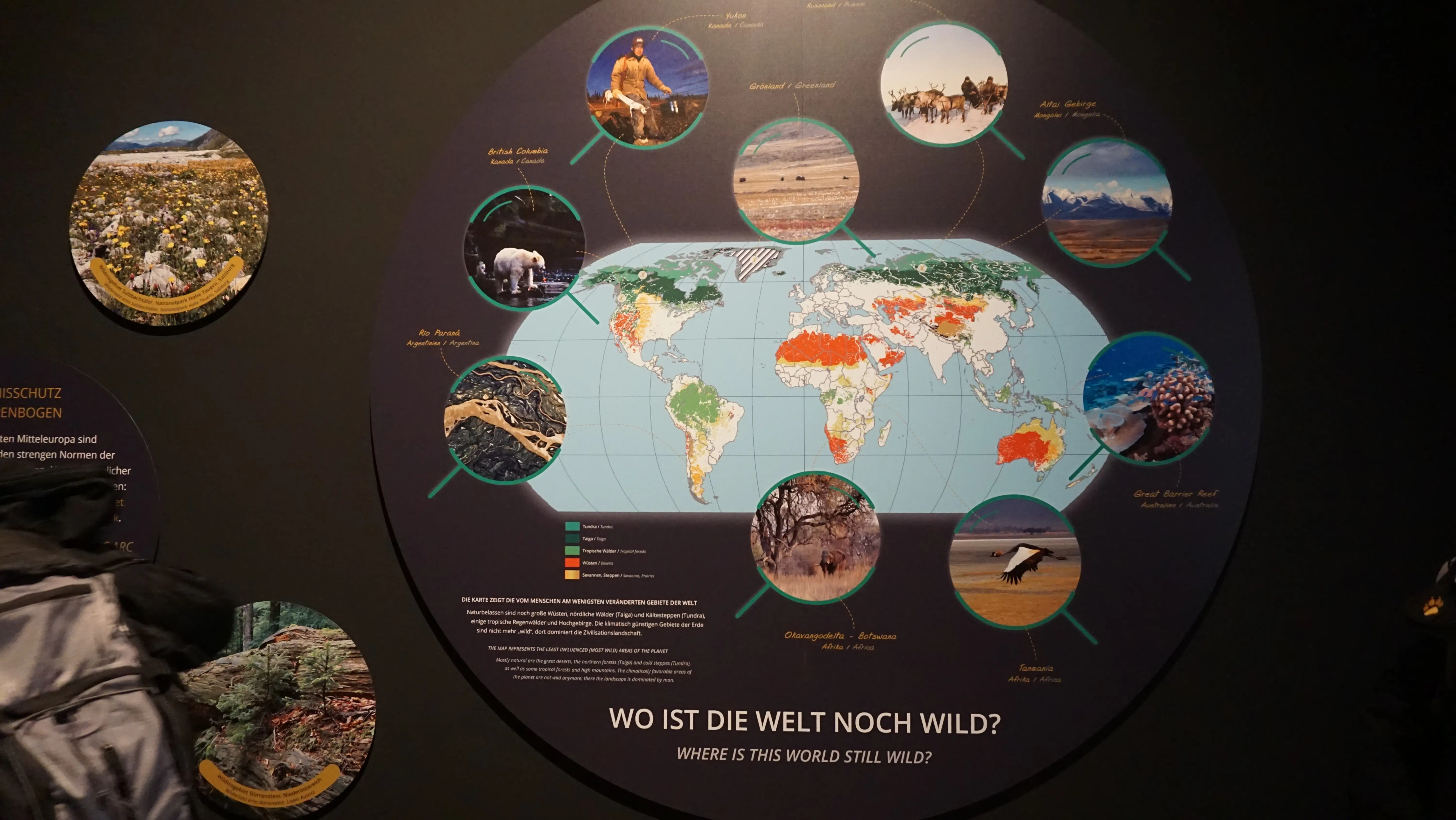 Ausstellung im Besucherzentrum Mallnitz